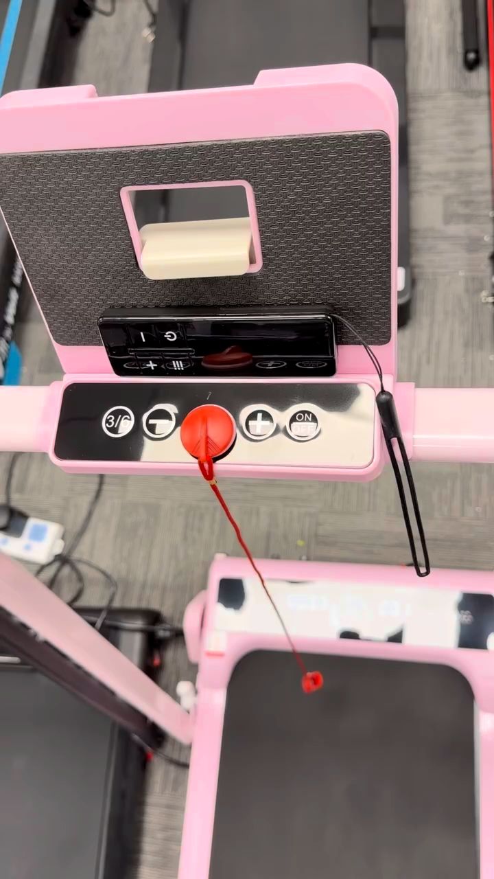 Space-Saving Foldable Treadmill: Incline Adjustment + Vibrant Screen + 16km/h + App Music Sync#treadmill