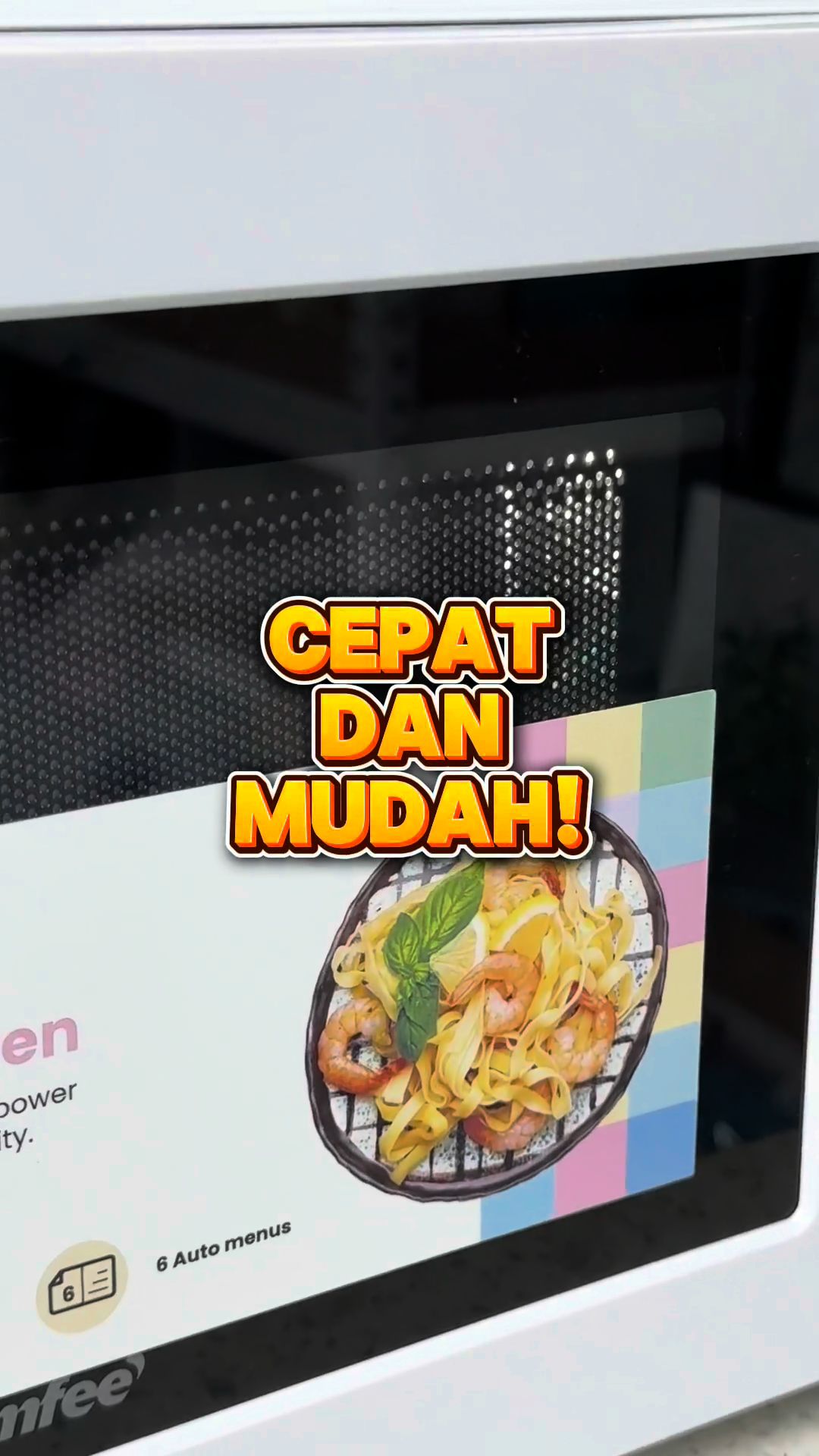 microwave ni memang mudah! #gfrkj #comfee #homeliving #lifestyle #fyp