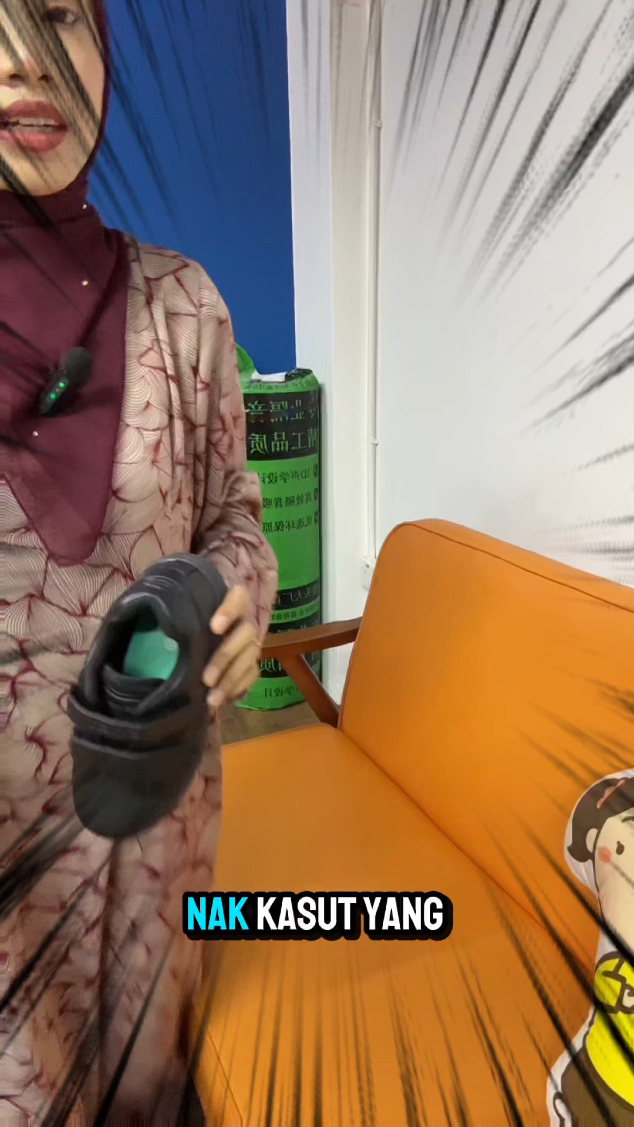 Dahla tahan lasak, material pon kalis air......