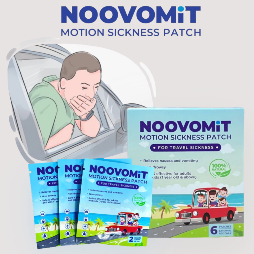 Noovomit Tampalan Ubat Mabuk Laut
