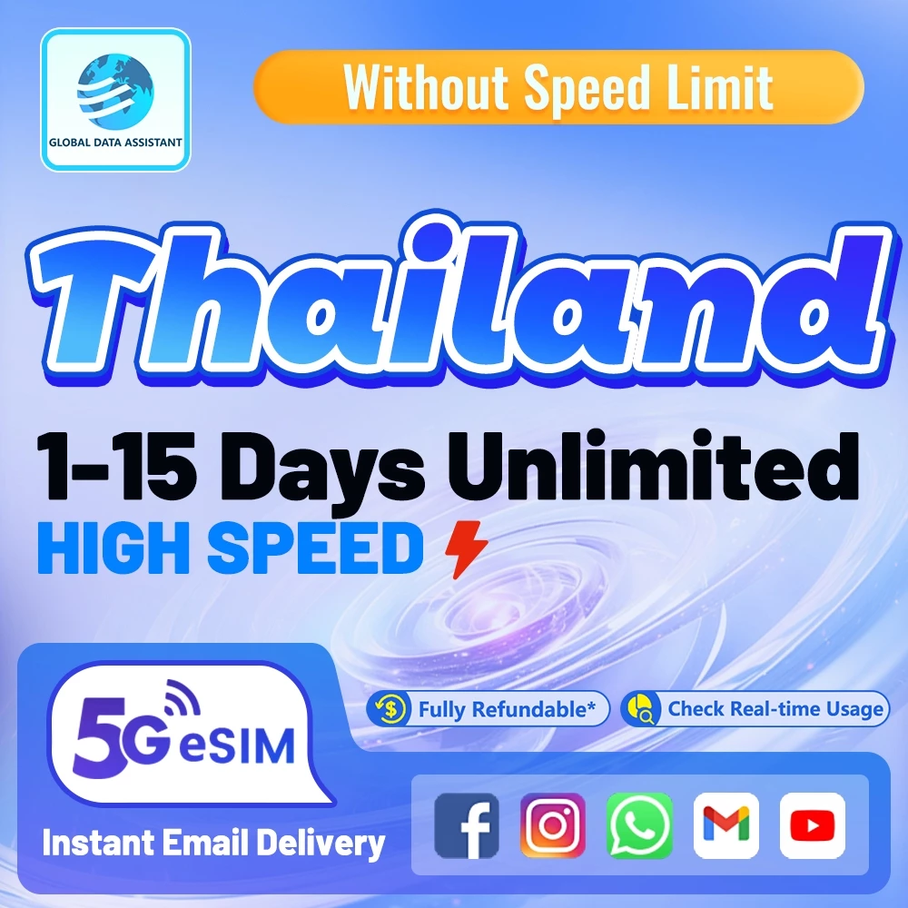 Thailand eSIM 1-15Days Daily 