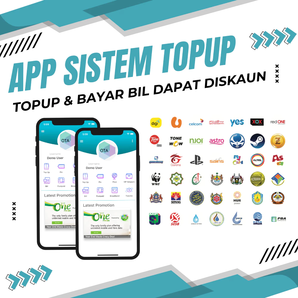 Daftar Dealer Topup Dan Bil Promo RM5