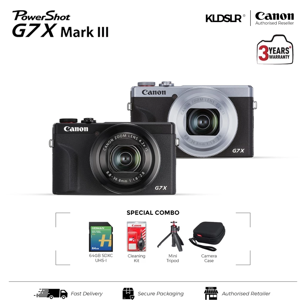 Canon PowerShot G7 X Mark III