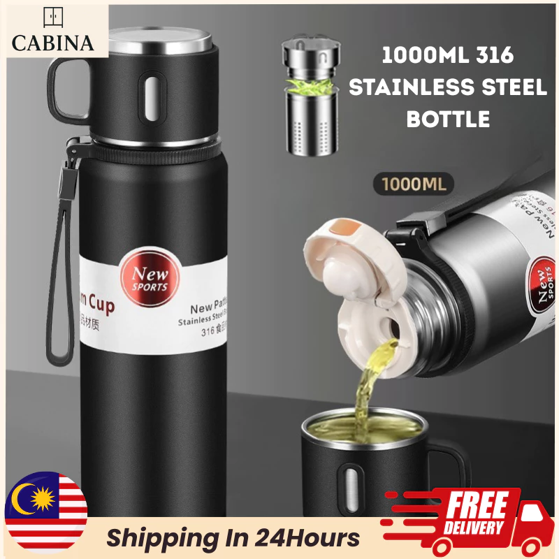 Cabina 1000ML Premium 316 Stainless Steel