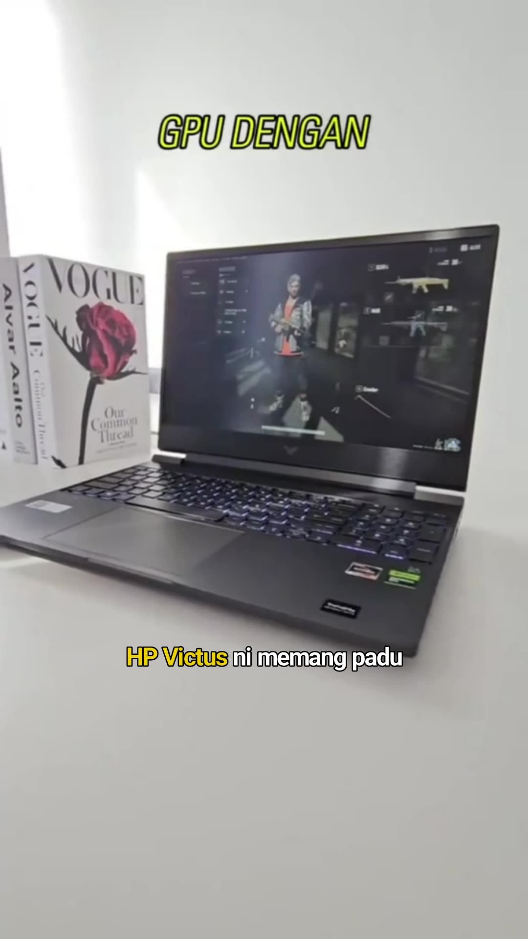 HP Victus Gaming Laptop 15-FB3257AX, FB3258AX, (RTX3050)(AMD R7 7445HS, 16GB DDR5, 512GB SSD, 15.6" FHD IPS 144Hz, Win11,OPI2024,)