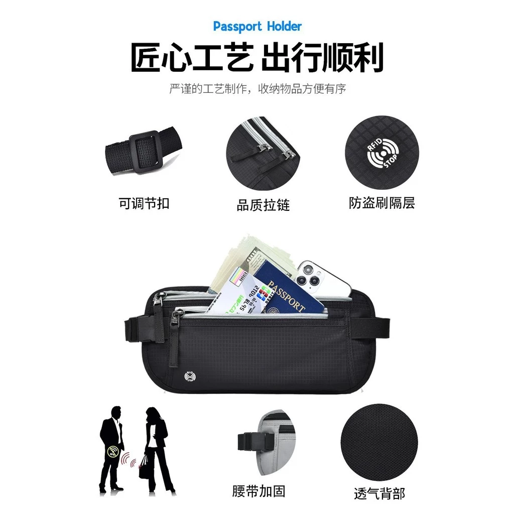 Passport Holder & Money Belt