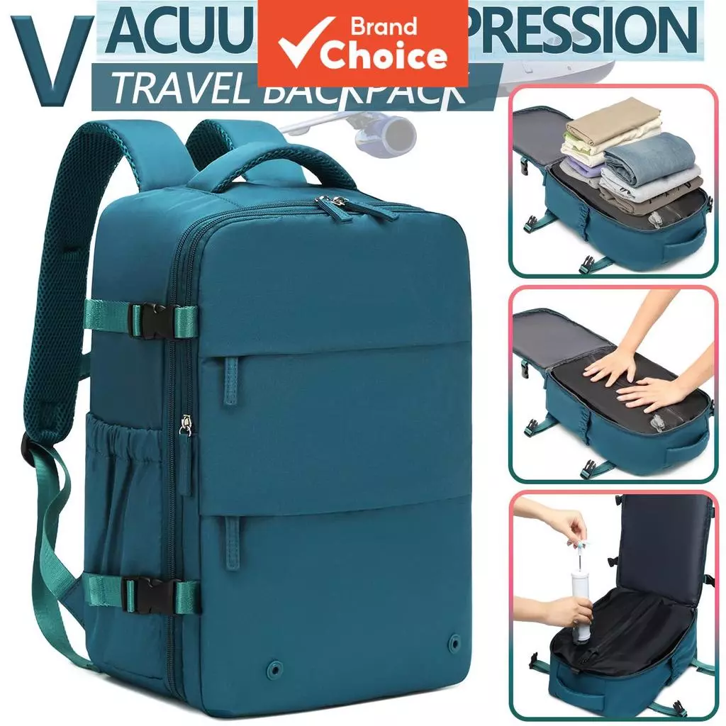 Vacuum Compression Travel Backpack