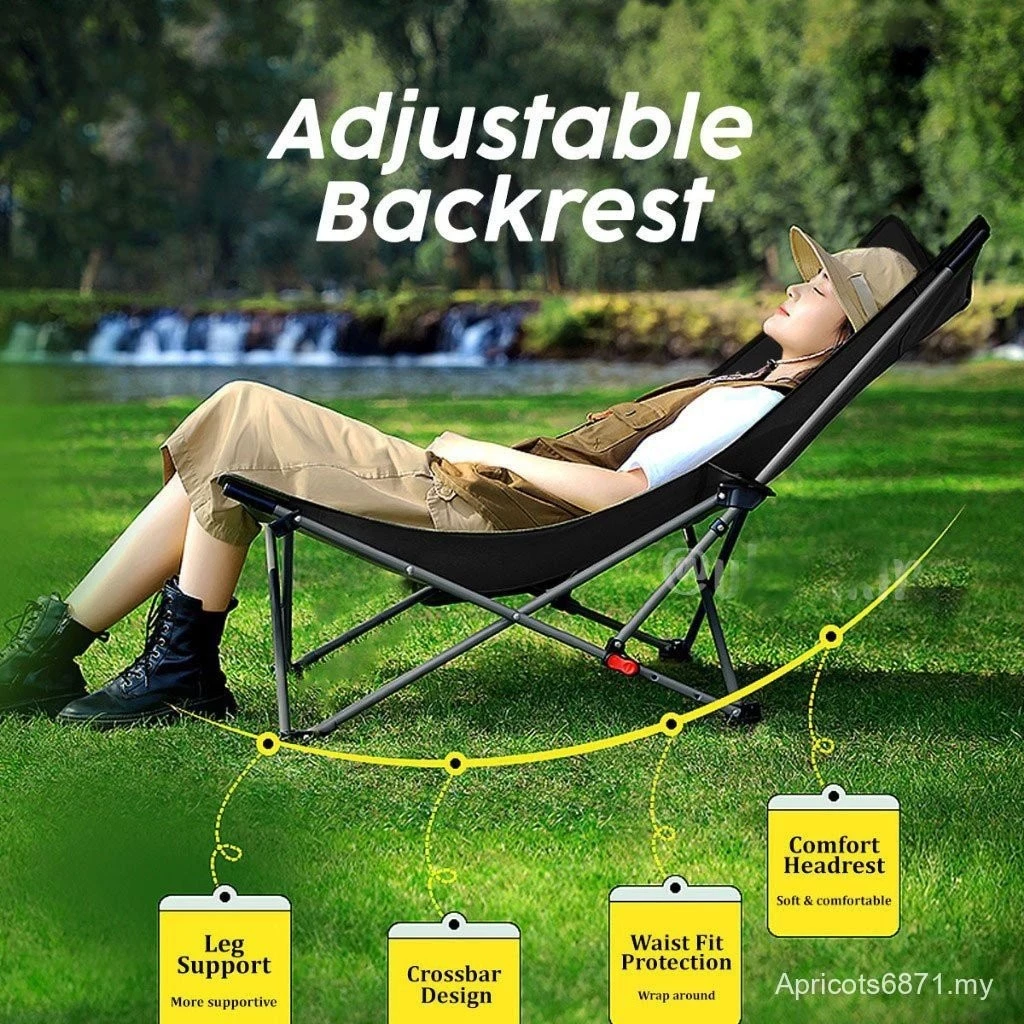 3-Level Reclining Camping Chair